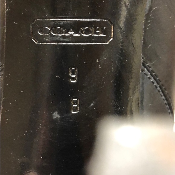 Coach Allyson knee high soft leather boots EUC - Picture 8 of 8